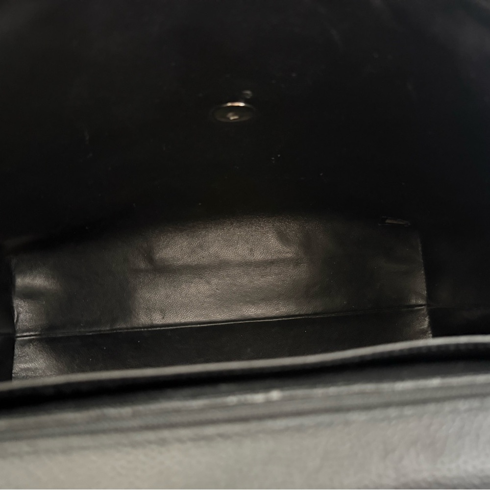 Chanel Black Silver CC Caviar Kelly Top Handle Bag - Picture 11 of 15